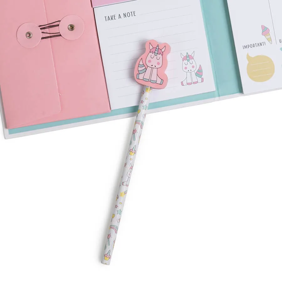 Детски седмичен органайзер, Eurekakids, Еднорог, 16 x 20.8 x 2 см - Image 3