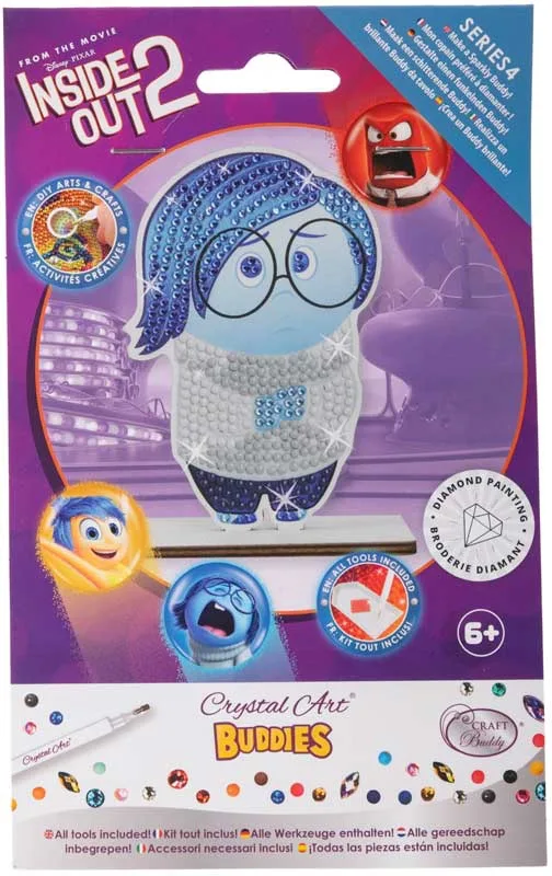 Комплект за диамантена бродерия, Craft Buddy, Crystal Art Buddies, Sadness, 7 части - Image 2