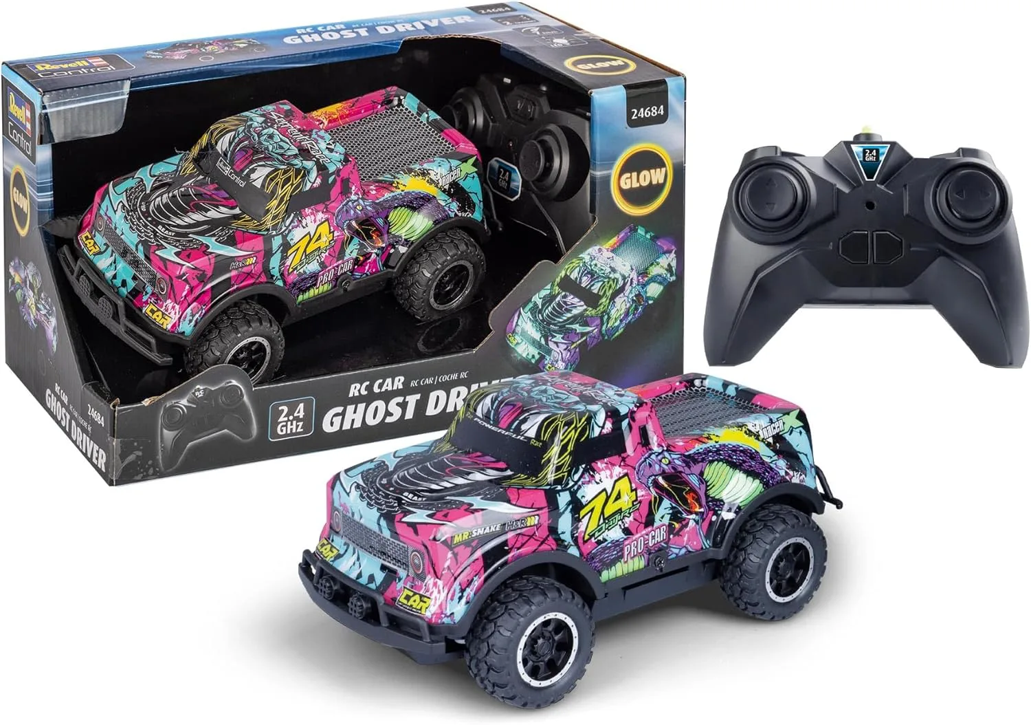 Автомобил с радио управление, Revell, Лилаво - Image 3