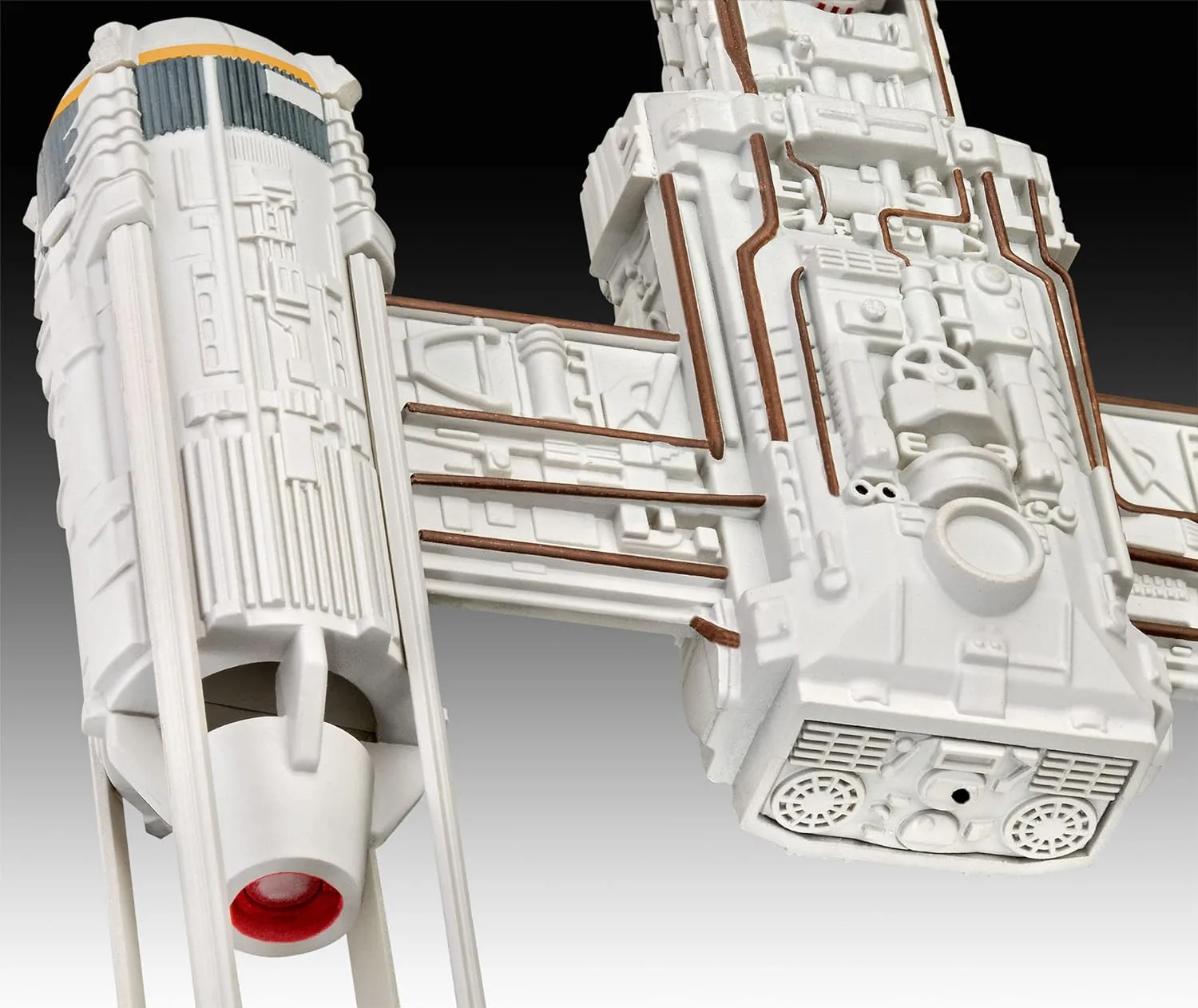 Комплект модел за сглобяване, Revell, Star Wars, Y-wing Fighter, 38 части - Image 6