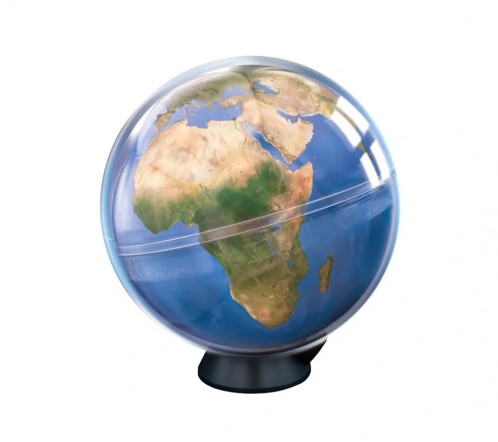 Образователна играчка, Buki France, Светещ въртящ се глобус 2 в 1, 20 см - Image 3