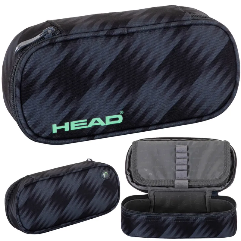 Единичен несесер, Head, Графит, Без аксесоари, 22 x 9 x 5 cm - Image 2