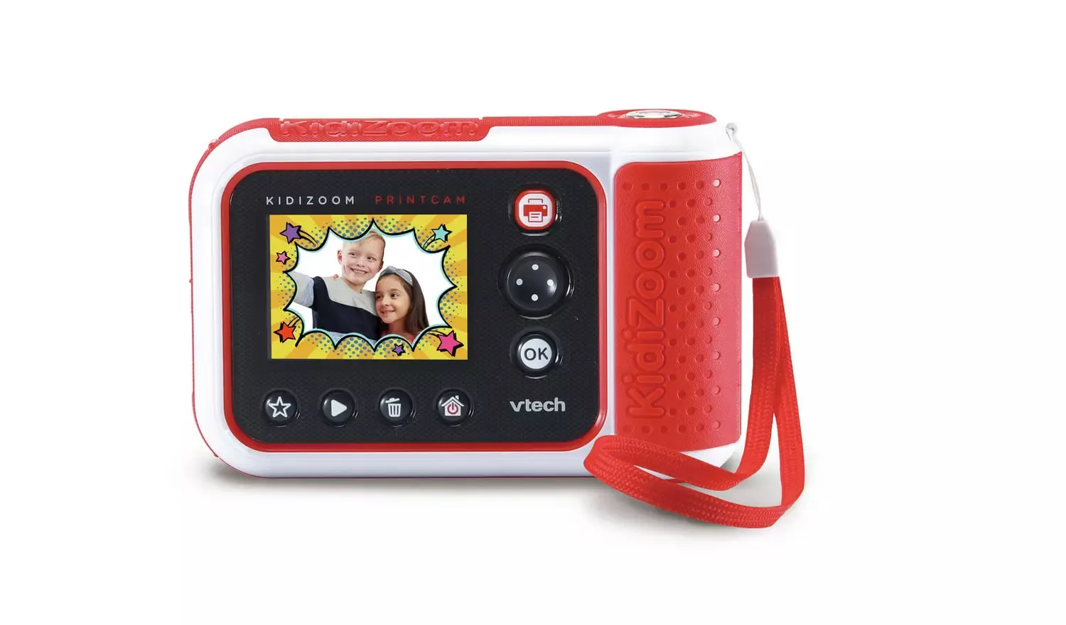 Интерактивна играчка, Vtech, Камера за моментни снимки 5MP, Червен - Image 2