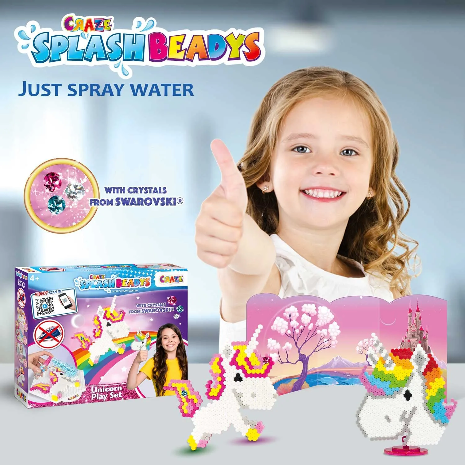 Творчески комплект, Craze, Разноцветна мозайка, Еднорог - Image 7