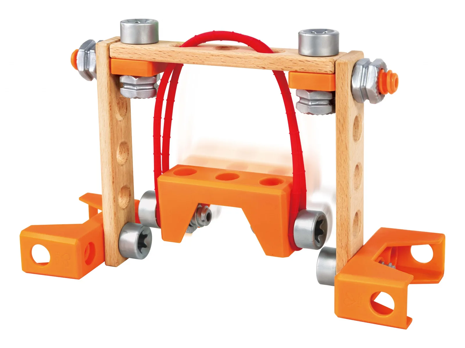 Дървен комплект, Hape, Млад изобретател, Изгради си карнавал, 73 части - Image 4