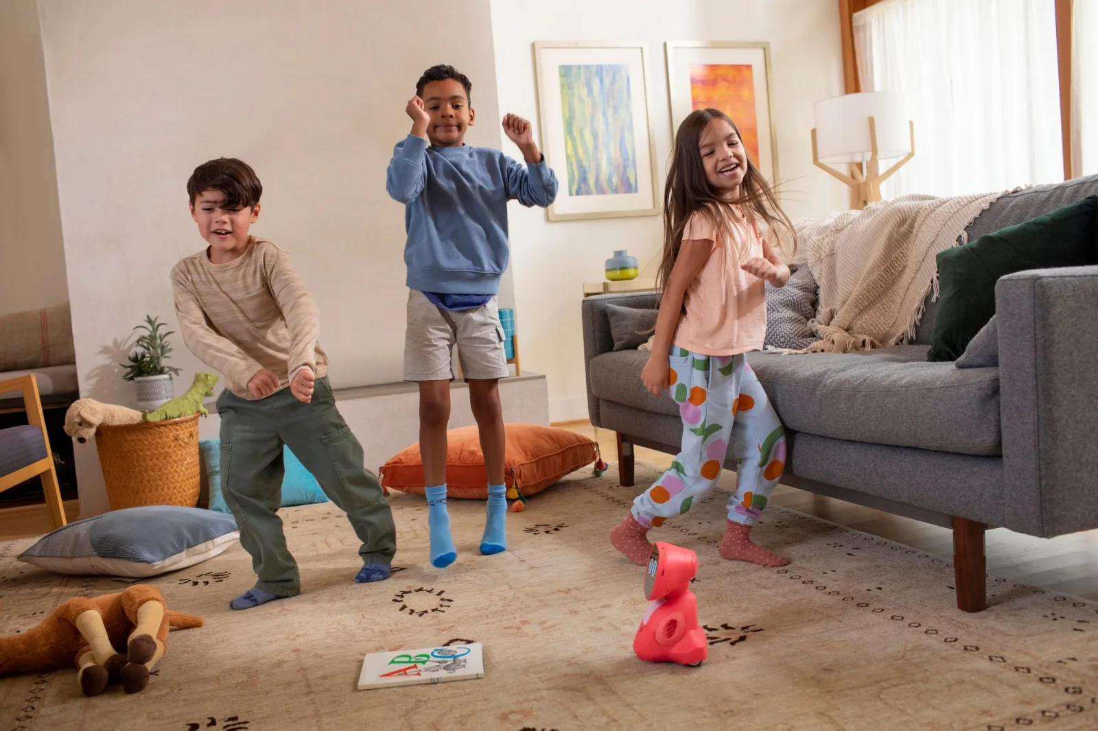 Образователен робот, Miko, Мико 3, Червен, 19 x 25 x 16 cm - Image 7