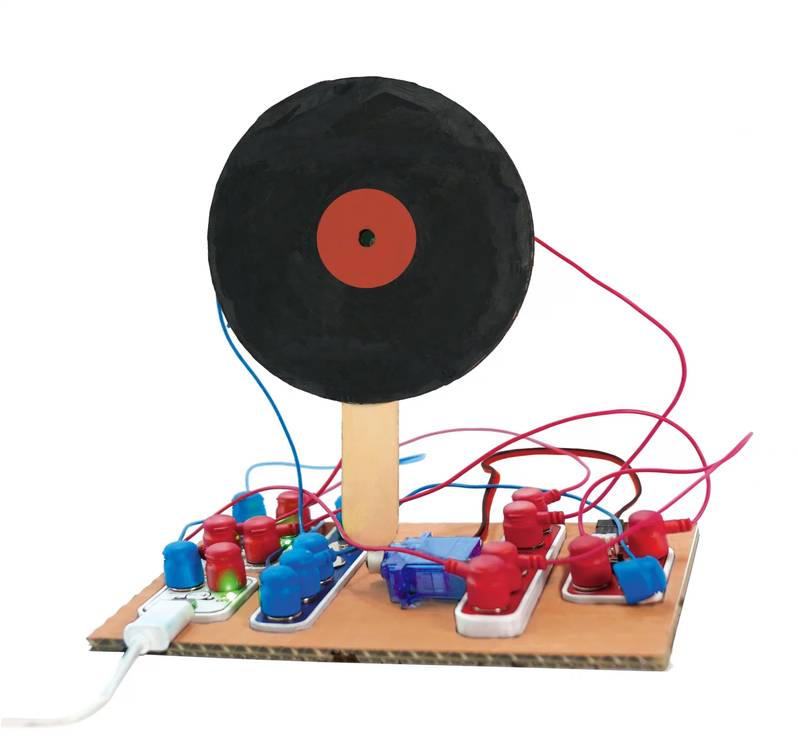 Образователен комплект, Hape, LabBox, Изследване на вериги, Повишаващо ниво, 47 части - Image 9