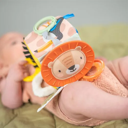 Меко кубче с активности, Taf Toys, Савана, 33 cm - Image 4