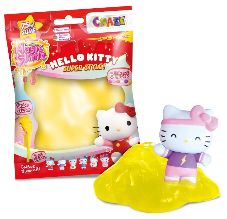 Магически слайм в торбичка с изненада, Craze, Hello Kitty - Image 2