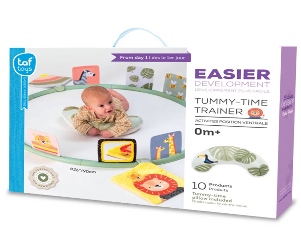 Бебешки тренажор за корем, Taf Toys, Tummy time, 90 см - Image 2