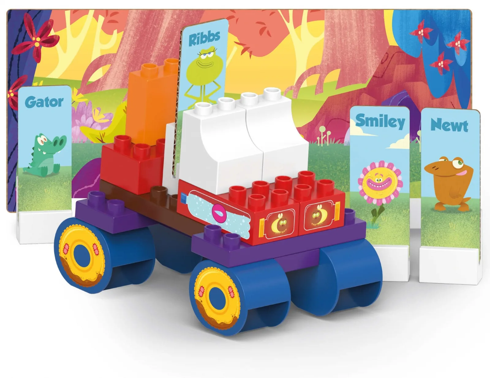 Конструктор, BioBuddi, Swampies, Състезателна кола, 30 части - Image 4