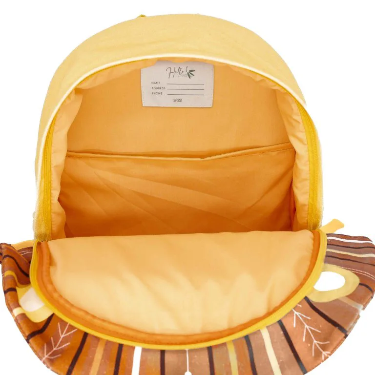 Детска раница, Sassi, Лъв, 27.6 х 36 см - Image 4