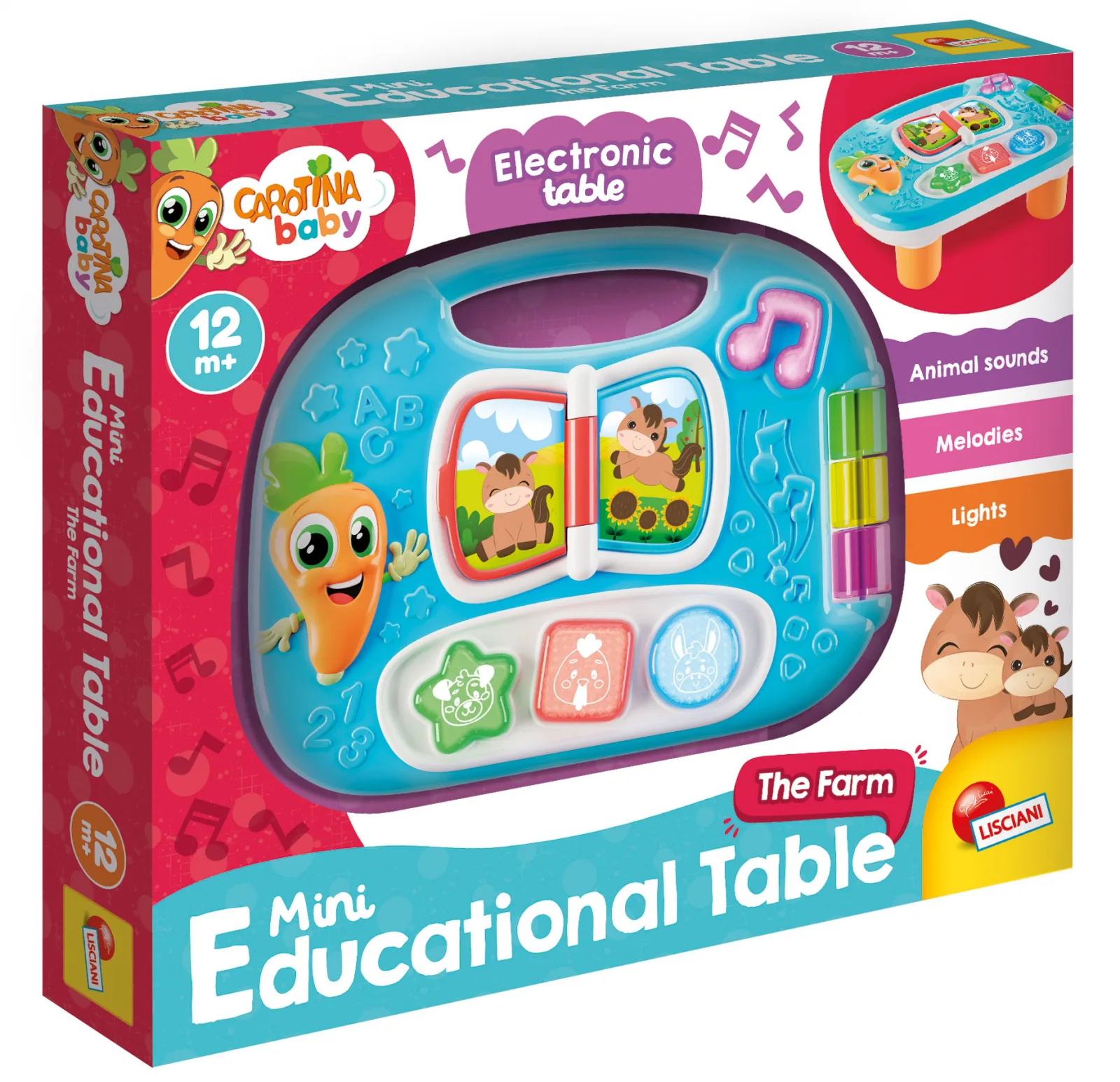 Малка образователна масичка, Lisciani, Ферма - Image 2