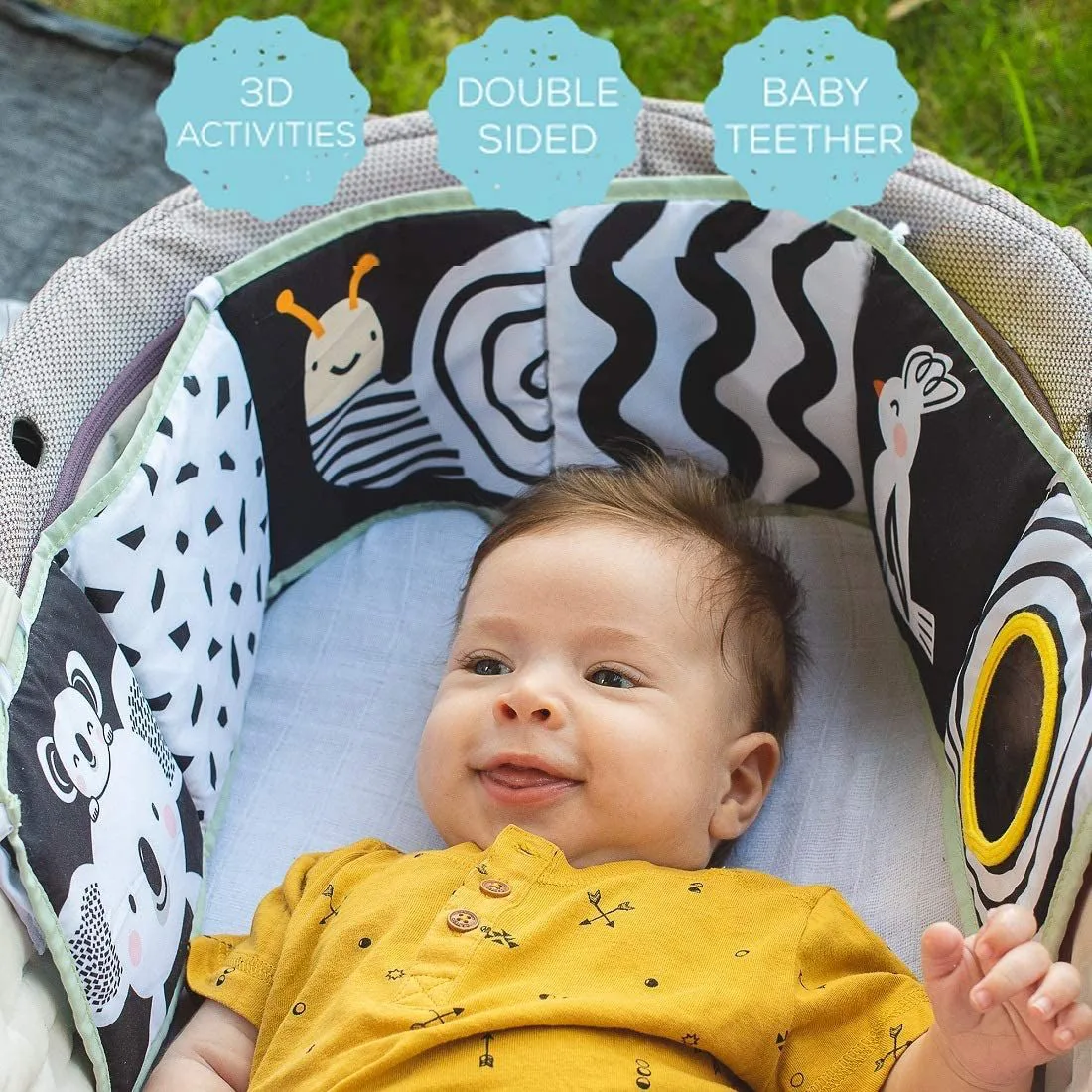 Бебешка мека книжка, Taf Toys, Коала, 15 х 85 cm - Image 2