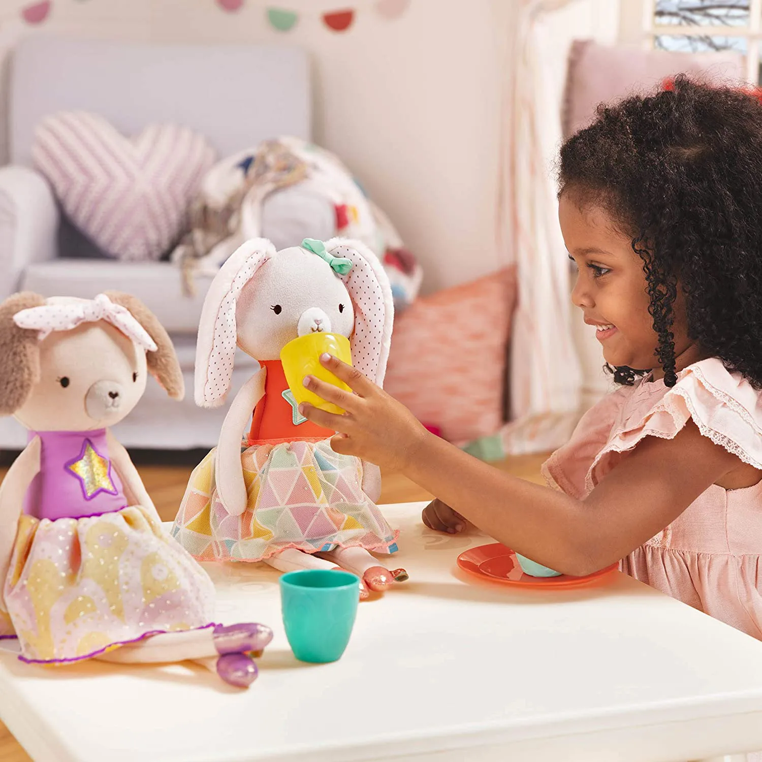 Плюшена играчка, Battat, Зайче Беки, 38см - Image 3