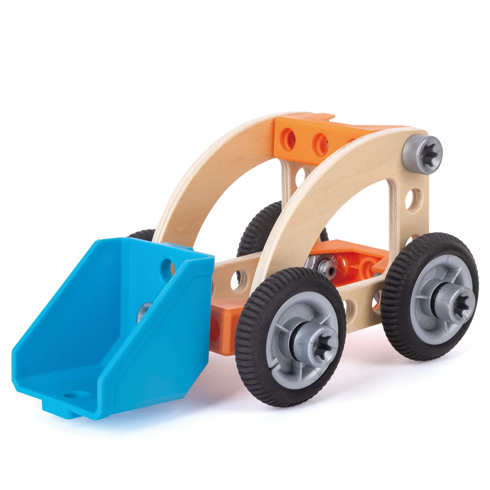 Дървен комплект, Hape, Млад изобретател, Автомобил, 37 части - Image 10