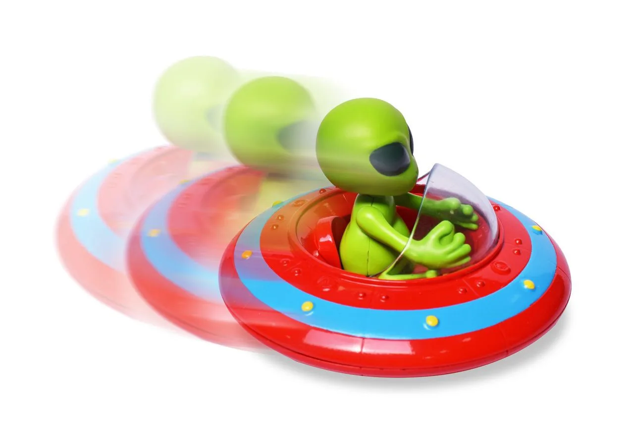 Игрален комплект, Buki France, Извънземно с космически кораб - Image 3