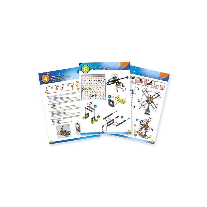 Образователен комплект, Buki France, Експерт по електричество, 137 части - Image 4