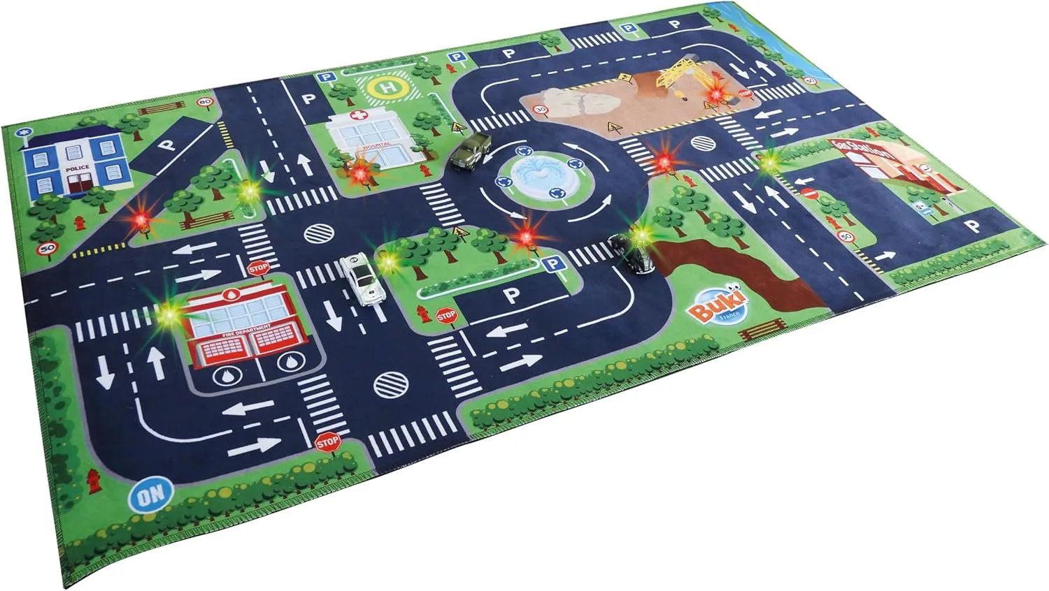 Килимче за игра, Buki France, със светлини, 72 х 120см. - Image 2