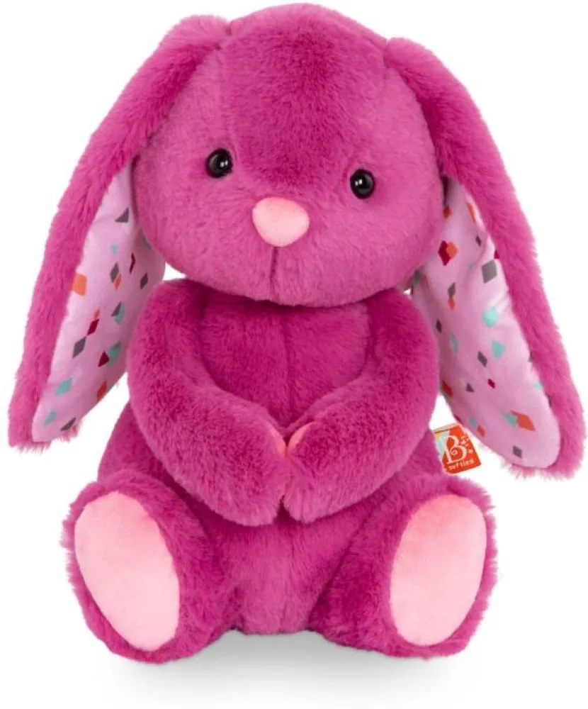 Плюшена играчка, Battat, Зайче, 30 cm, Розов - Image 2