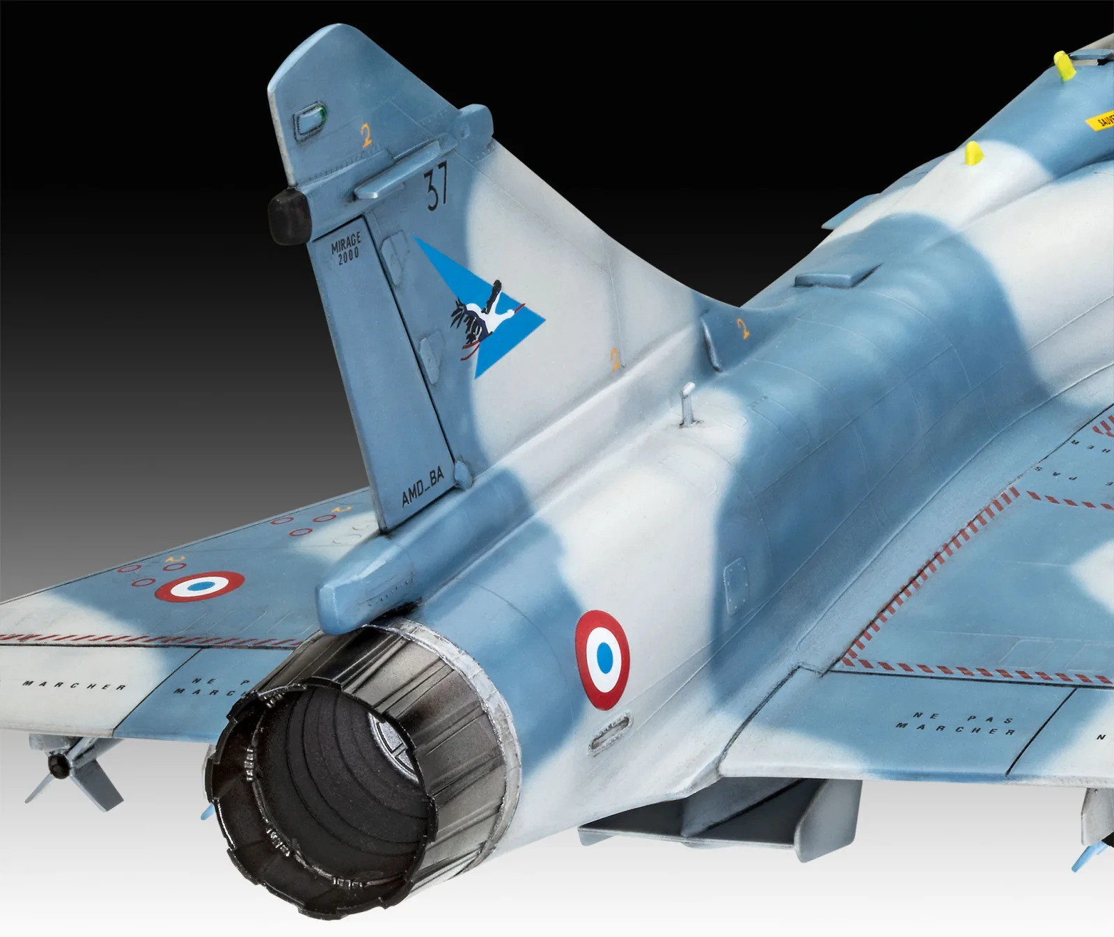 Сглобяем модел, Revell, Dassault Mirage 2000C, 62 части - Image 6