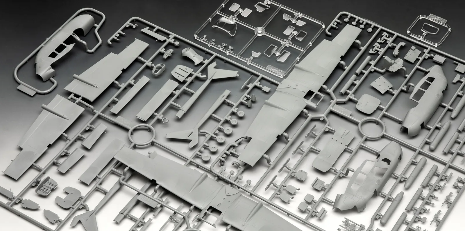 Сглобяем модел, Revell, Американски разузнавателен самолет, O-2A Skymaster, 171 части - Image 6
