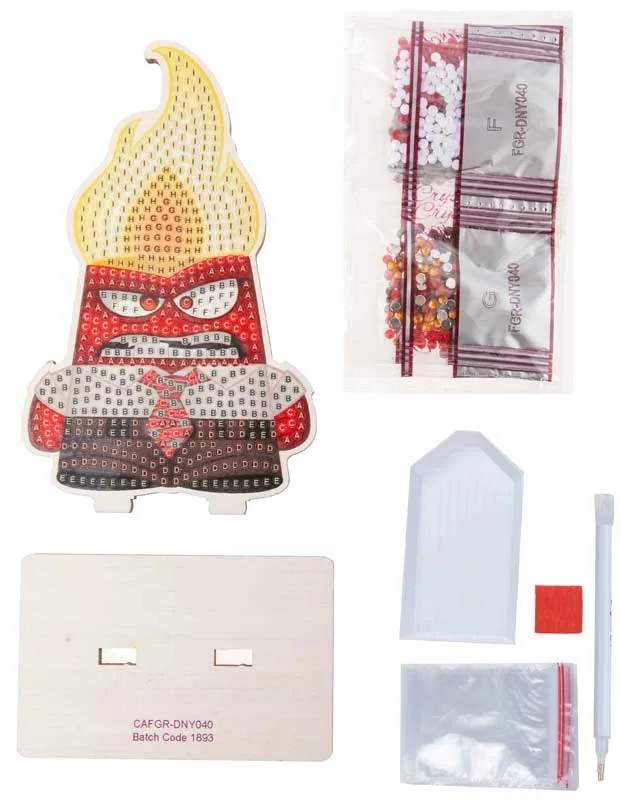 Комплект за диамантена бродерия, Craft Buddy, Crystal Art Buddies, Anger, 7 части - Image 2