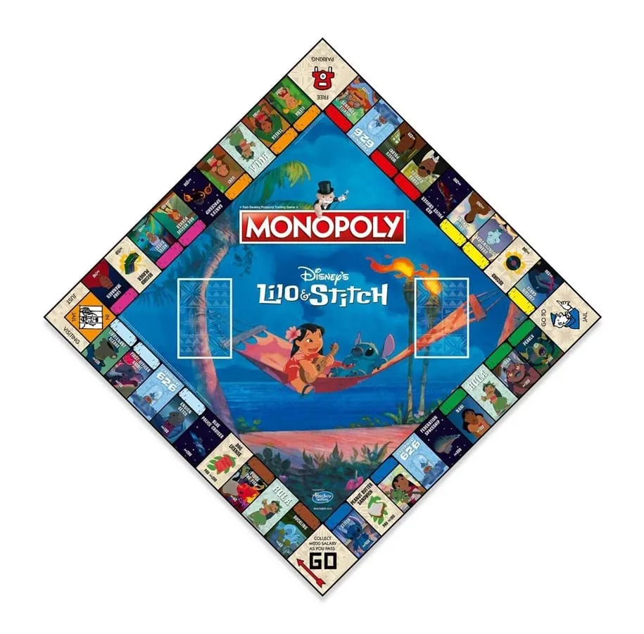 Настолна игра, Winning Moves, Monopoly, Лило и Стич - Image 3