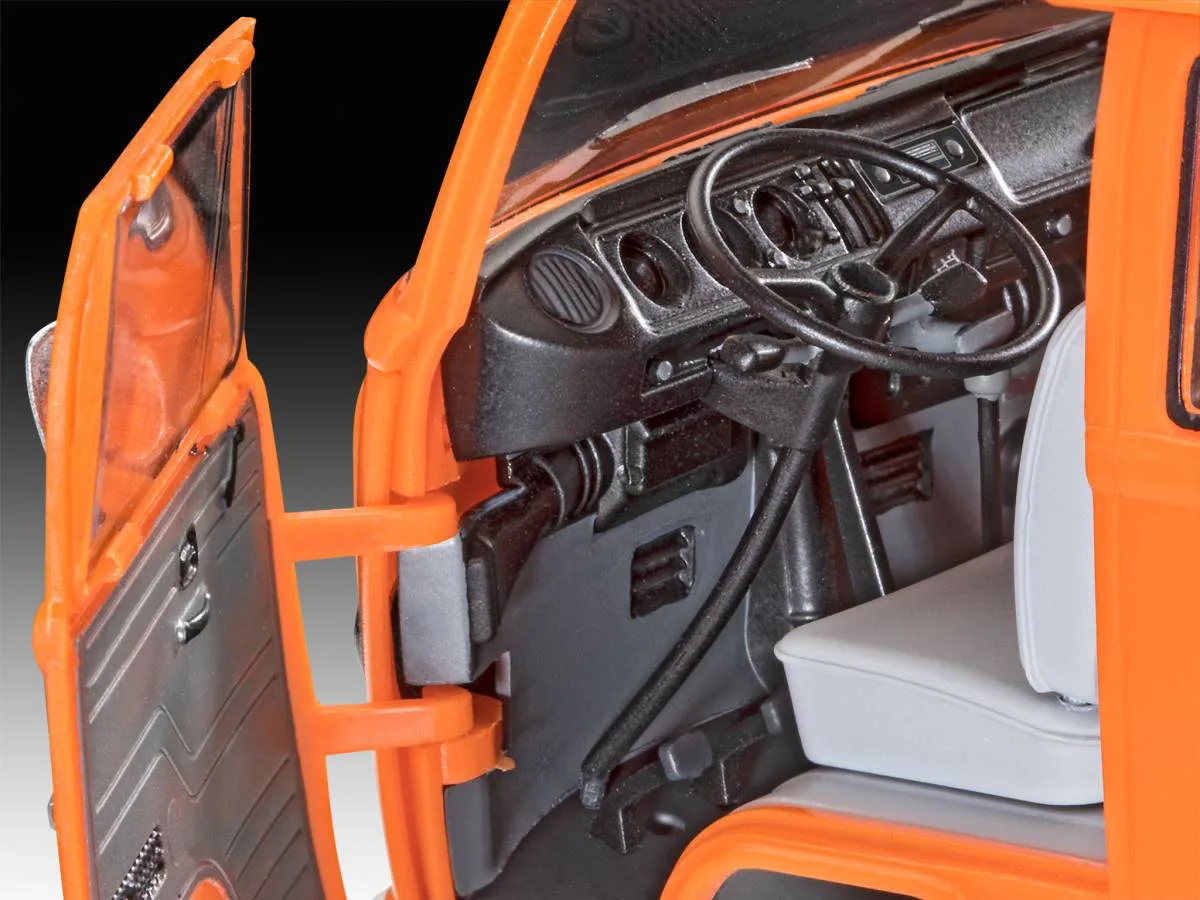 Сглобяем модел, Revell, Микробус VW T2, 109 части - Image 5