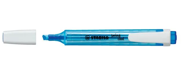 Текст маркер, Stabilo, Swing Cool, Син - Image 2