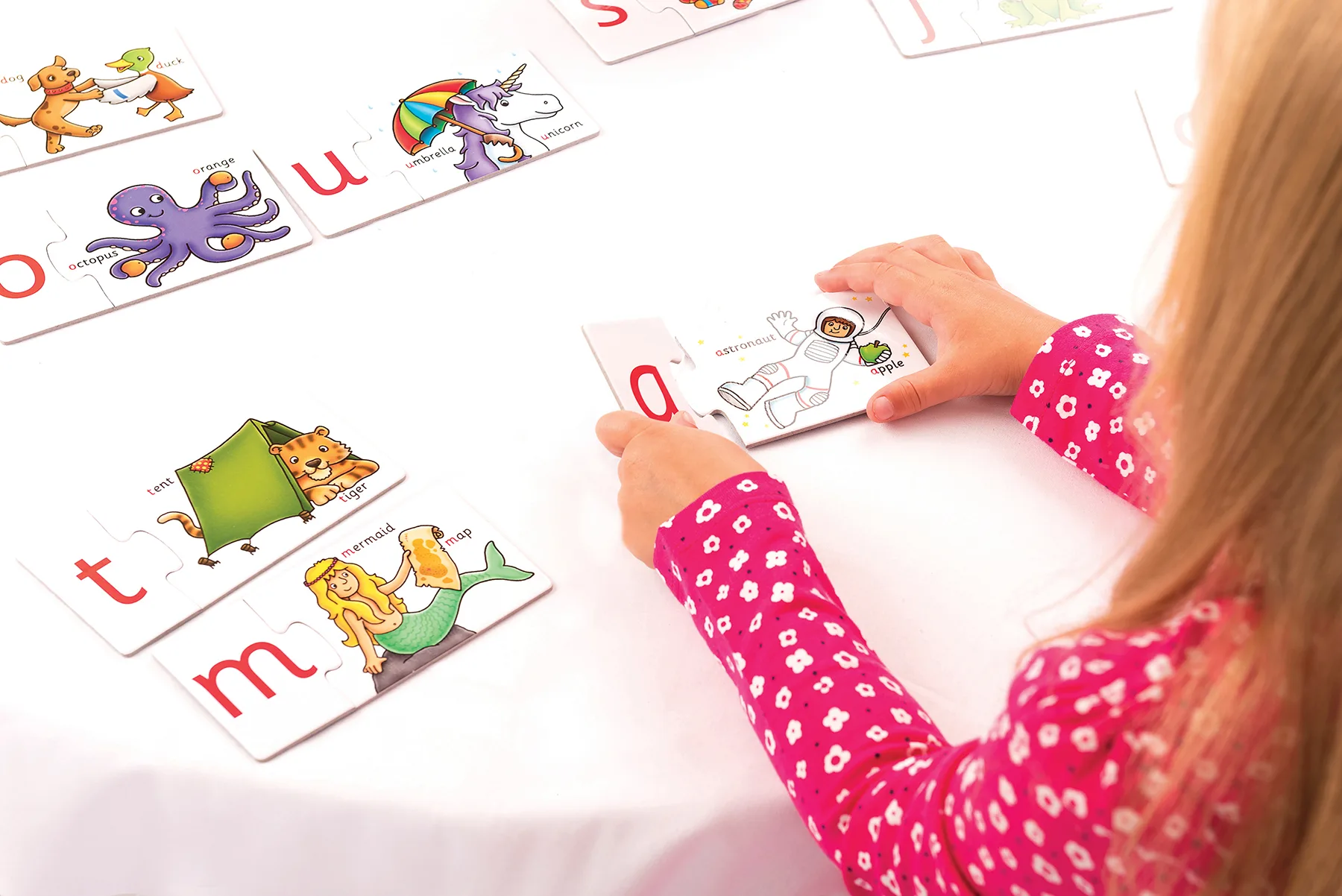 Образователен пъзел, Orchard Toys, Съответствие на думи, 52 части - Image 6