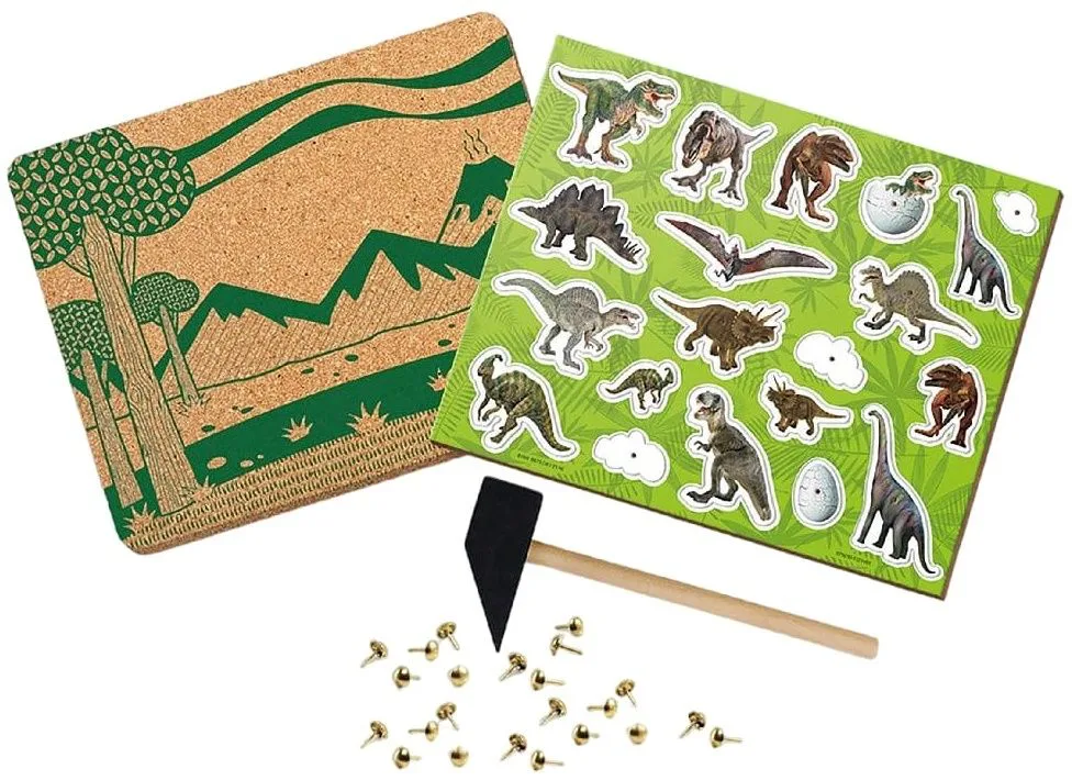 Дърводелски комплект, Totum, Динозаври, 17 части - Image 3