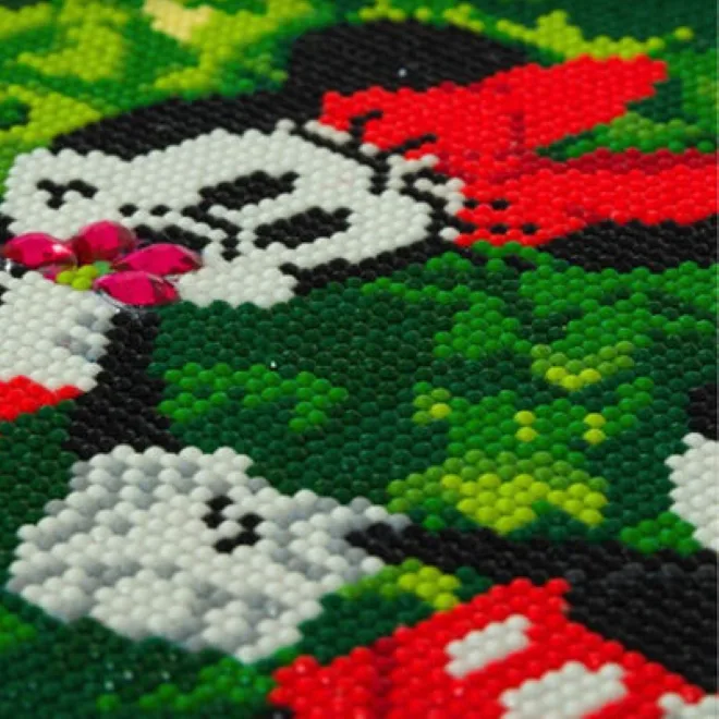 Арт комплект за диамантено изкуство, Craft Buddy, Мини и Мики, 30 х 30 см, 6 части - Image 4