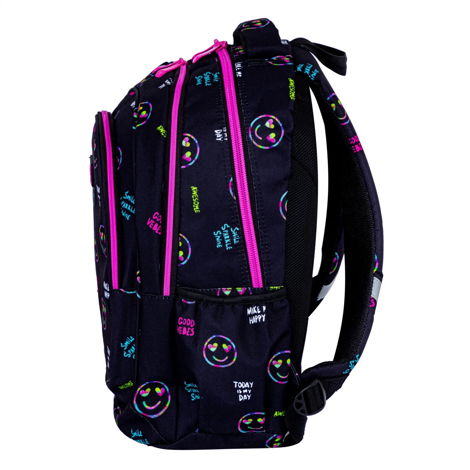 Ученическа раница, Head, Усмивки с блясък, AB300, 42 х 30 х 19 см - Image 2