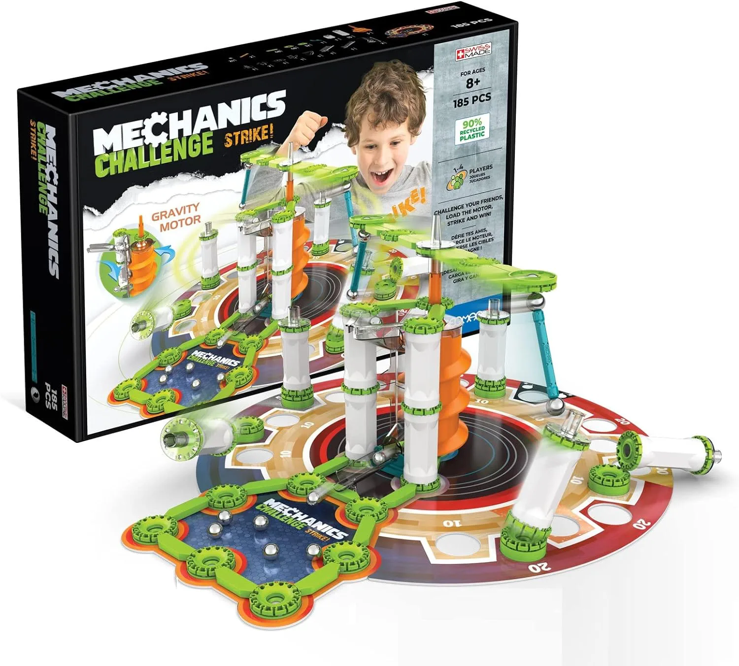 Магнитен конструктор, Geomag, Mechanics, Предизвикателство, 185 части - Image 2