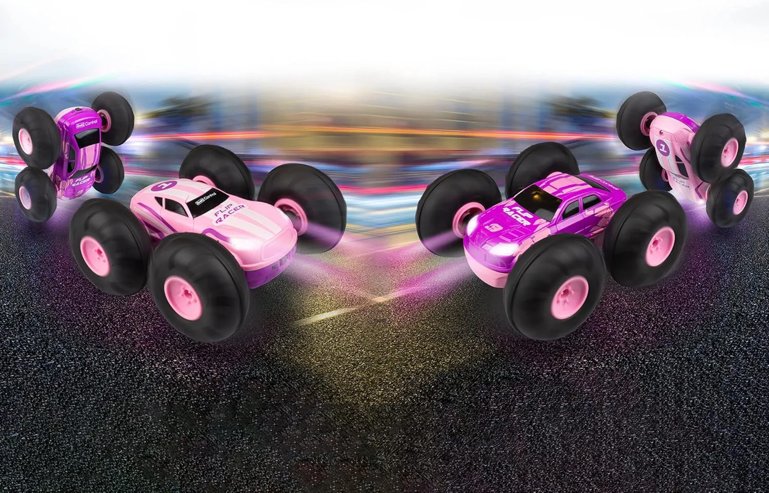 Автомобил с радио управление, Revell, Flip Racer с RC, Розов - Image 4