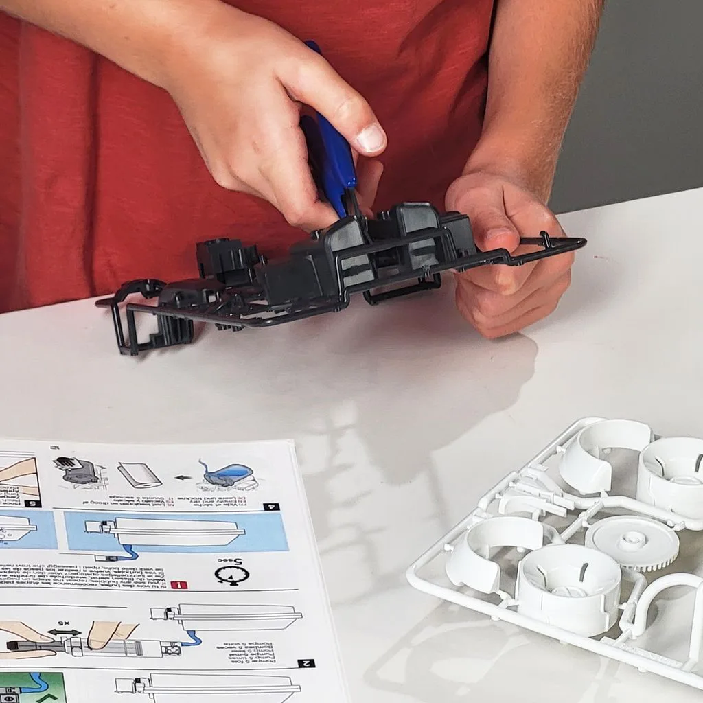 Сглобяем модел, Buki France, Количка с въздушно задвижване, 110 части - Image 5