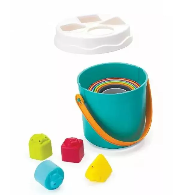 Комплект кофички за подреждане и сортиране, Infantino, B Kids, 14 части - Image 2