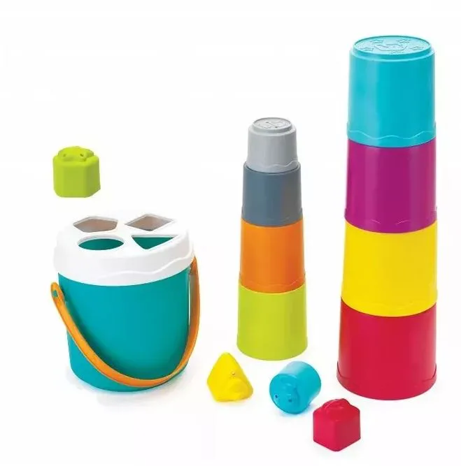 Комплект кофички за подреждане и сортиране, Infantino, B Kids, 14 части - Image 3