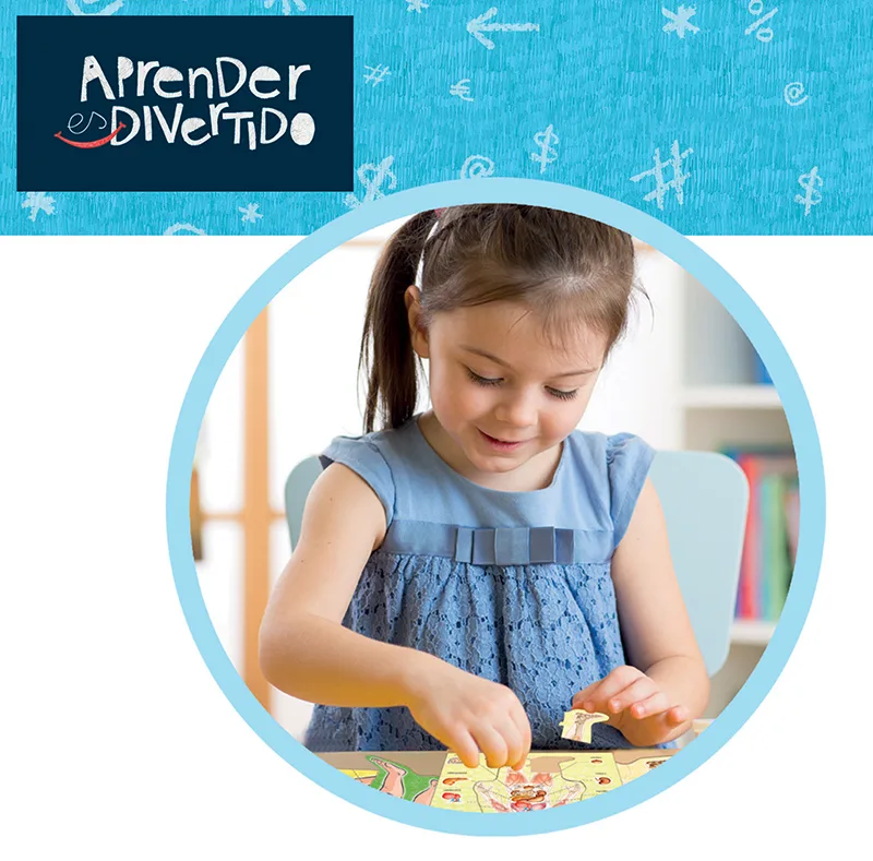 Образователен пъзел, Educa, Човешкото тяло, 99 части - Image 3