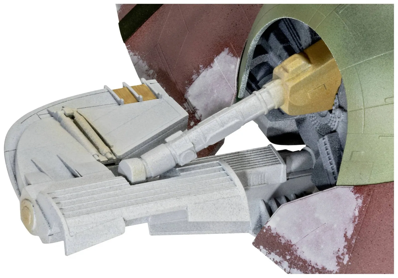 Сглобяем модел, Revell, Star Wars, Звездният кораб и книга на Boba Fett, 33 части - Image 5