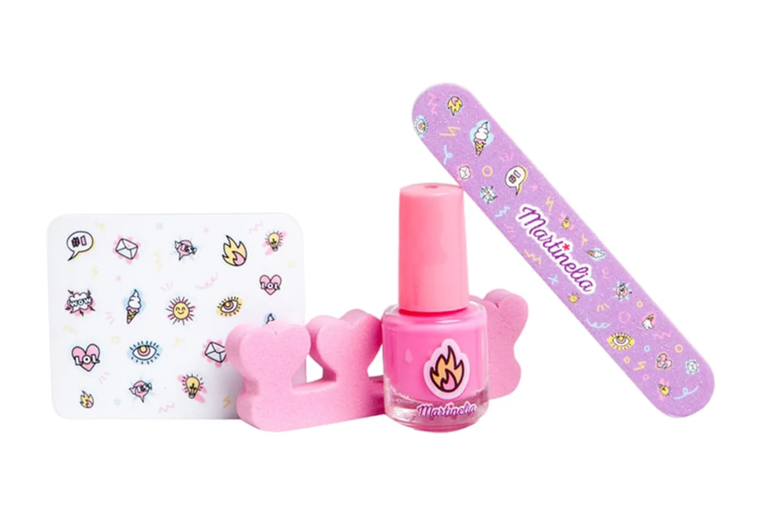 Комплект за педикюр, Martinelia, Супер момиче, 4 части - Image 2