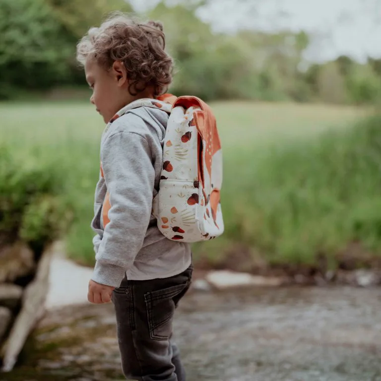 Малка детска раница, Sassi, Лисица, 27.3 х 22 см - Image 7