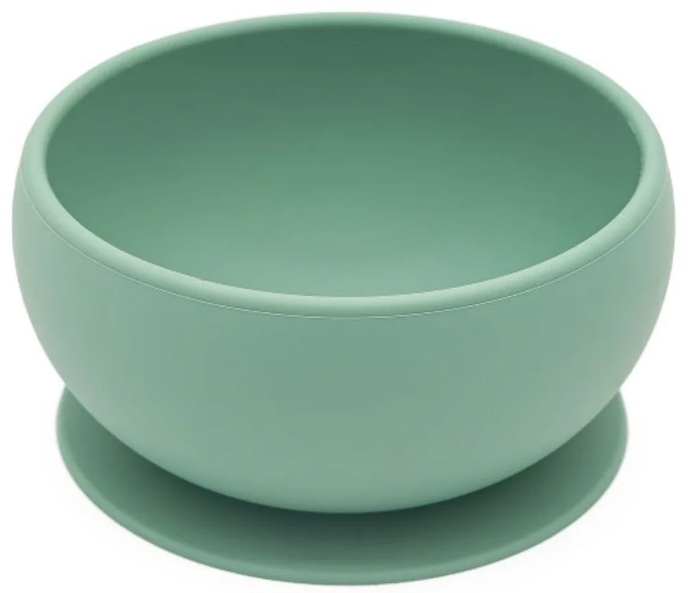 Силиконова купичка за хранене с вакуум, Sassi, Мечка - Image 3