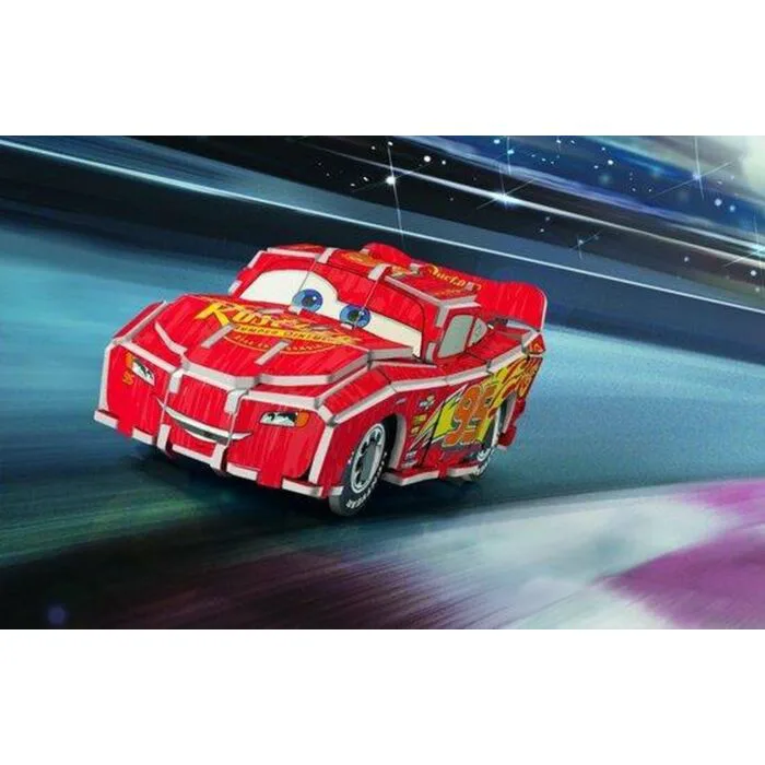 Творчески комплект, Totum, Cars 3, Направи сам картонен модел, МакКуин Светкавицата - Image 3