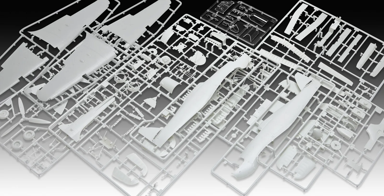 Сглобяем модел, Revell, Изтребител Hawker Sea Hurricane Mk.IIC, 162 части - Image 9