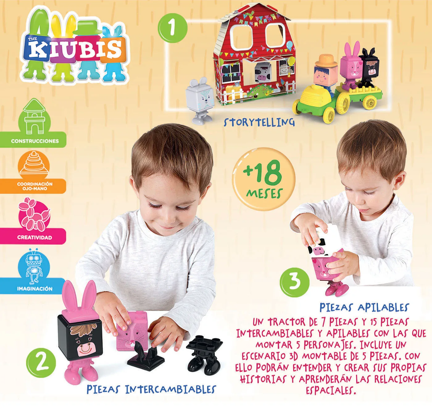 Образователна игра, Educa, The Kiubis, Парти във фермата - Image 2