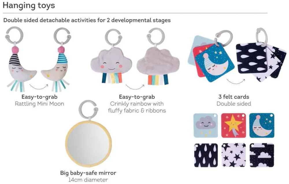 Активна гимнастика, Taf Toys, Малка Луна, 76 х 85 cm - Image 4