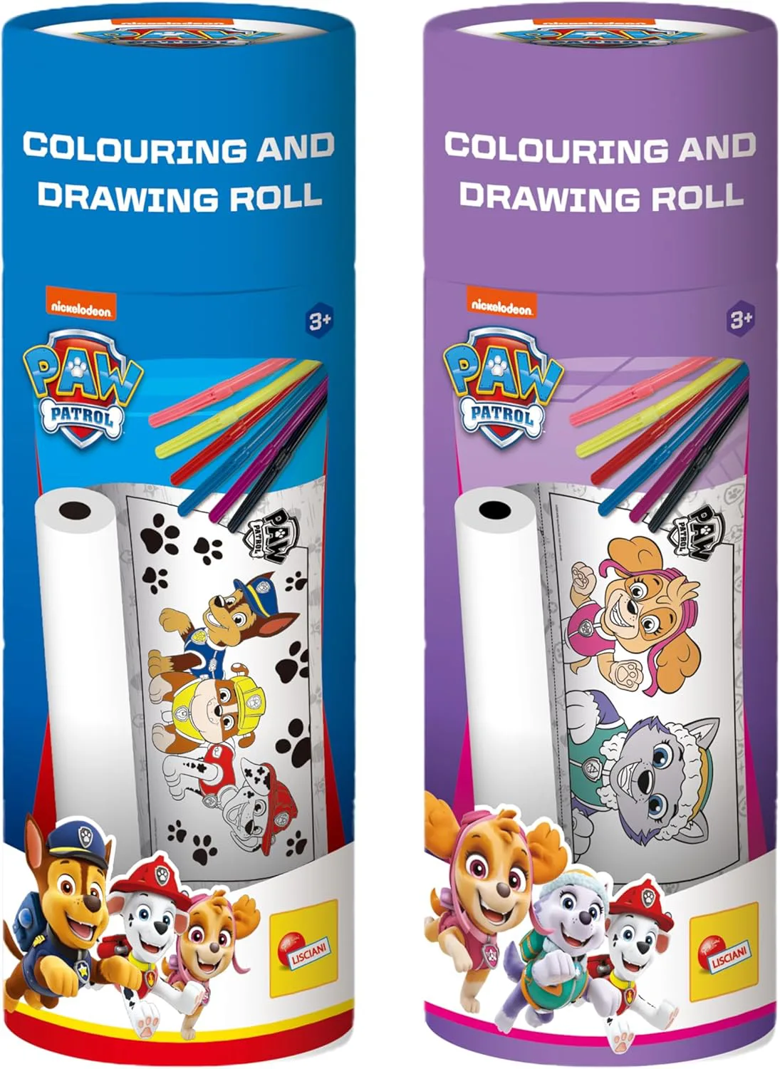 Творчески комплект, Lisciani, Paw Patrol, Ролка за оцветяване и рисуване - Image 5