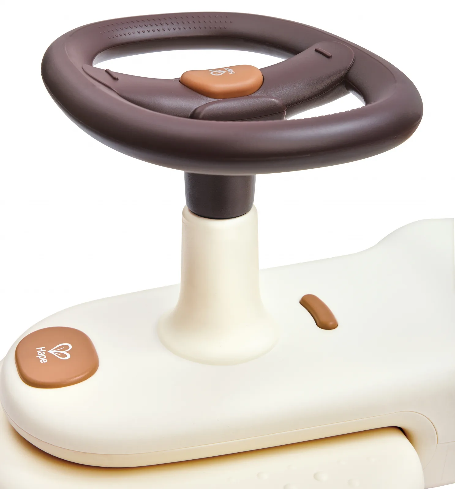 Балансираща количка с LED светлини, Hape, Бяла - Image 5